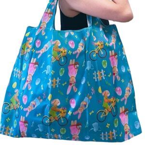 Colorful Cartoon Rabbit Tote
